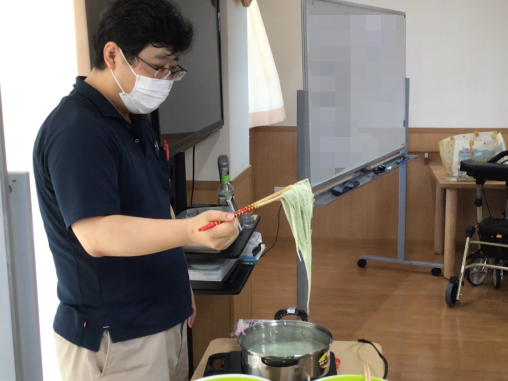 藤枝市老人ホーム_そうめん