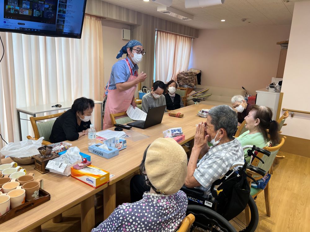 静岡市清水区老人ホーム_9月15日(日)喫茶信