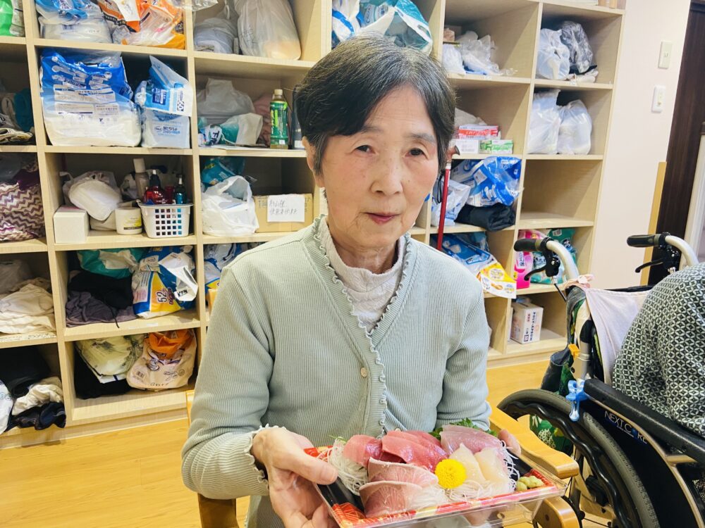 静岡市清水区老人ホーム_4月10日木刺身の日