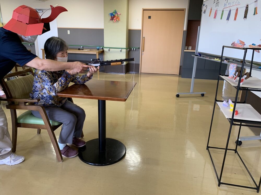 静岡市駿河区有料老人ホーム_端午の節句レクリエーション