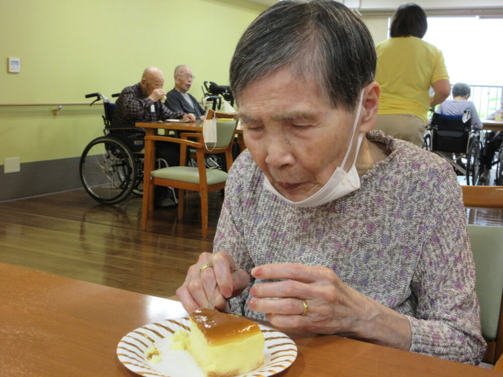 静岡市葵区有料老人ホーム_ケーキバイキング