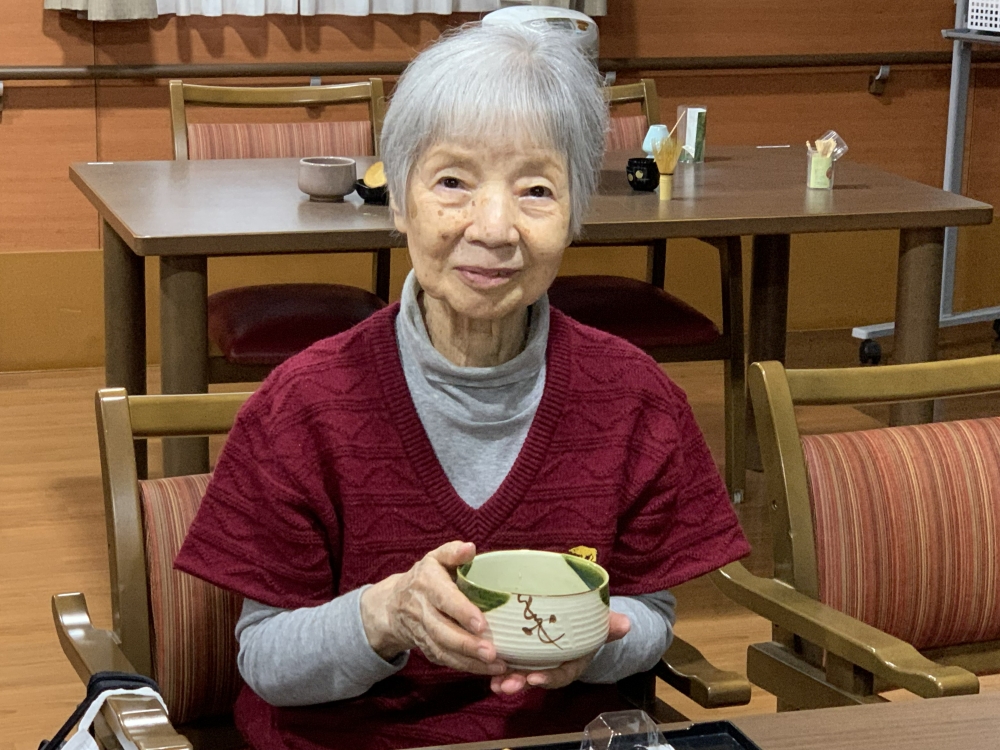 駿東郡長泉町老人ホーム_五感で感じるお茶会