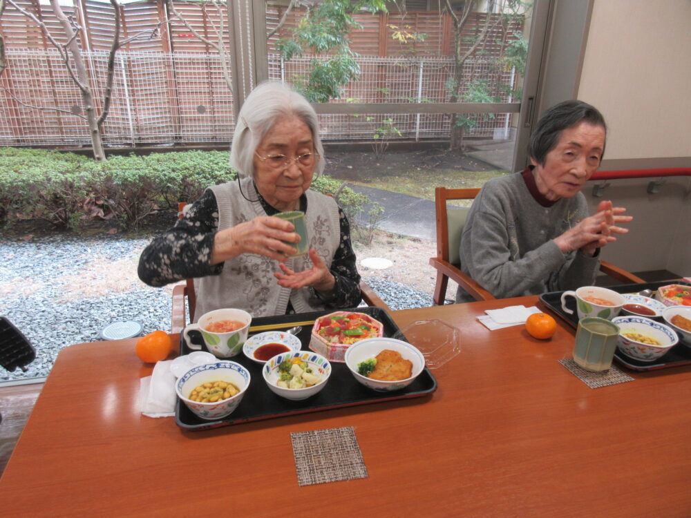 静岡市葵区老人ホーム_冬の味覚