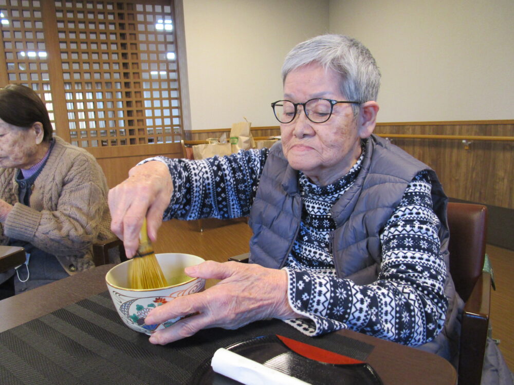 藤枝市老人ホーム_新春お茶会